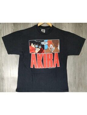RARE VINTAGE 1988 AKIRA ANIME SHIRT JAPAN ART TV MOVIE MADE Size XL #12